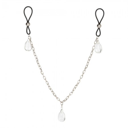 Nipple Play Non Piercing Nipple Chain Jewellery  Crystal